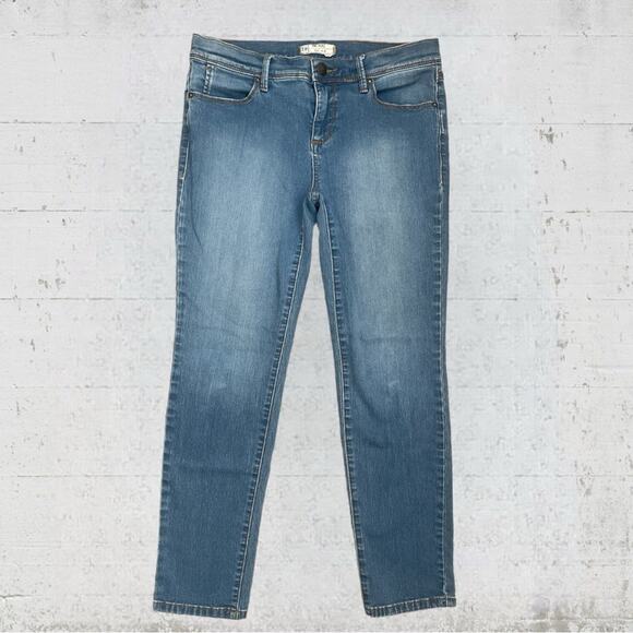 Free People Woman’s Skinny Stretch Jean Medium Blue Denim Size 29 - Picture 1 of 9